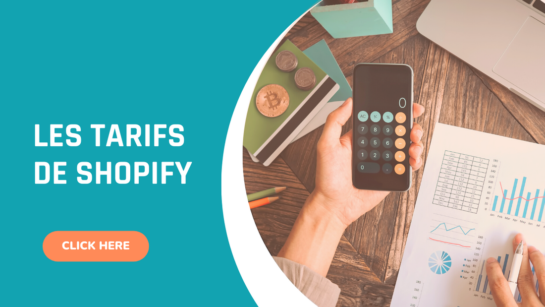 Les différents tarifs de shopify